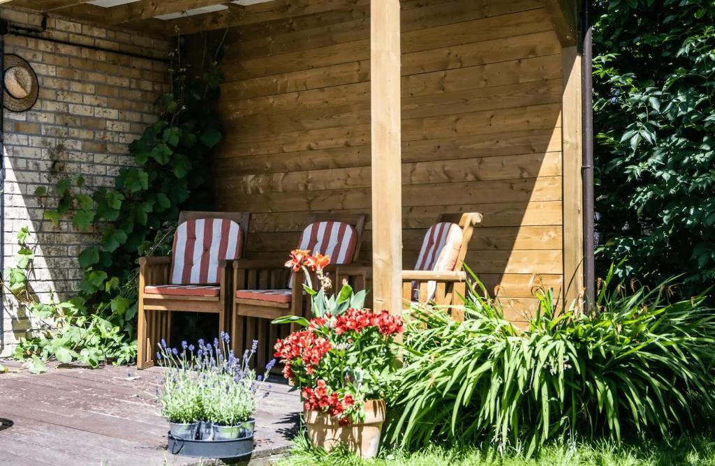 Zahrada ubytování Holiday home Keysersnest