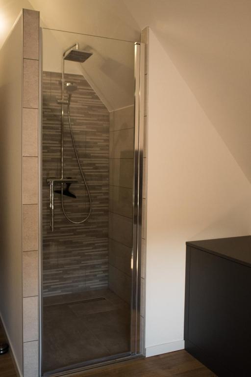 Łazienka w obiekcie Gîte Chez Tim
