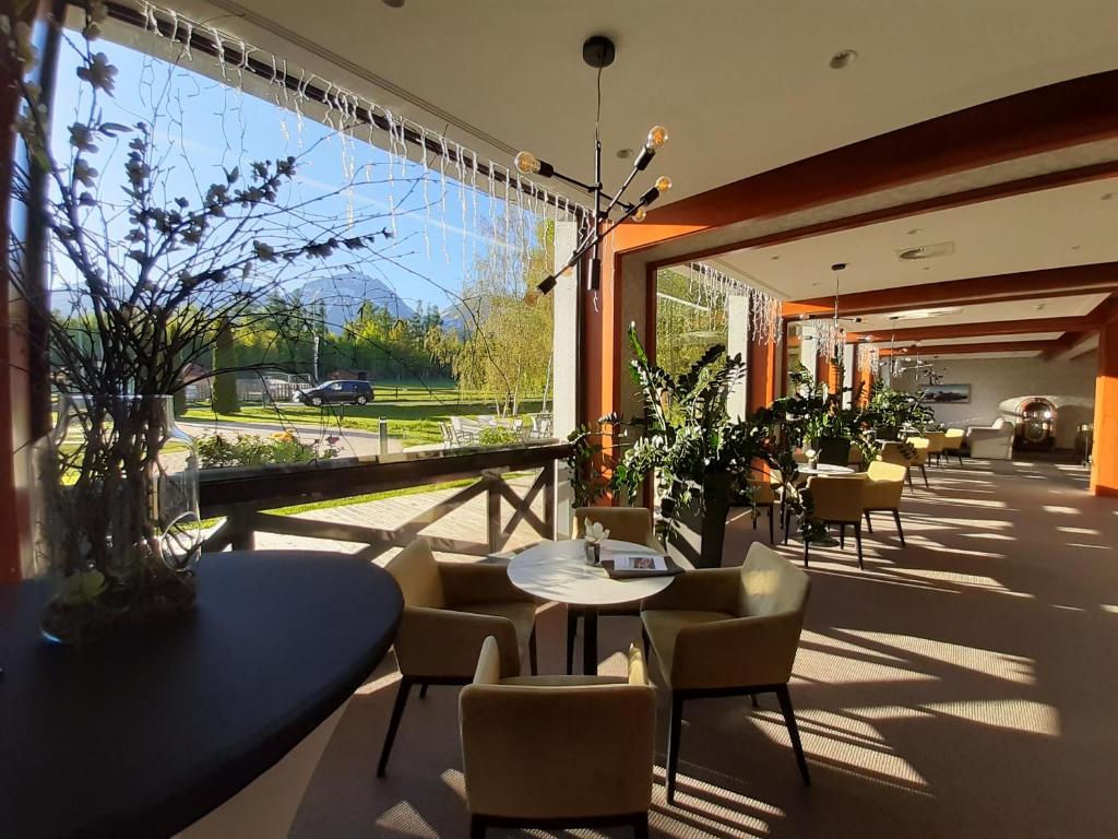 Istumisnurk majutusasutuses Rodinný Hotel Hubert High Tatras