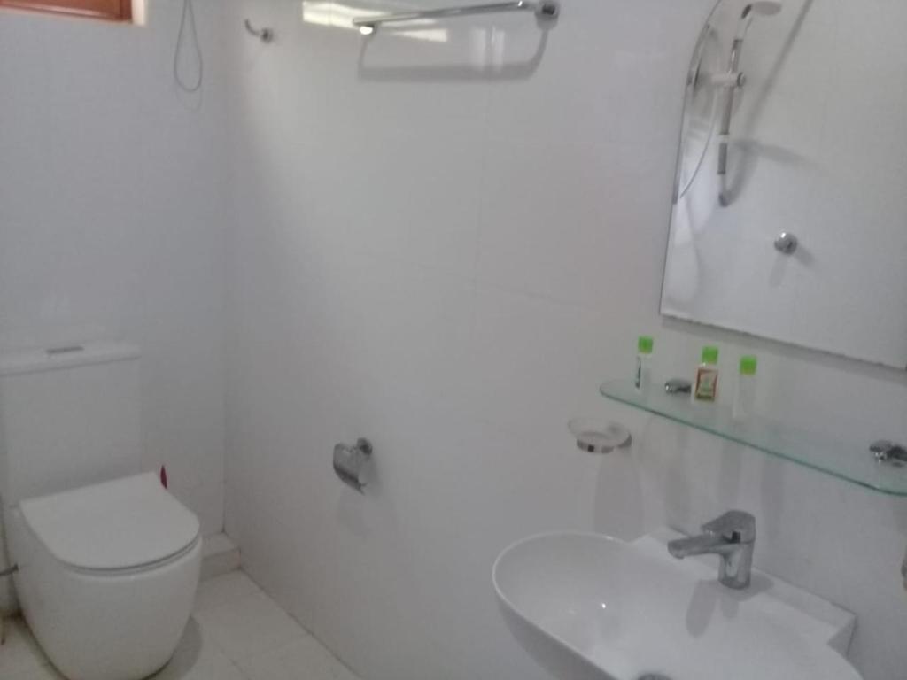 Koupelna v ubytování Hotel SU kataragama