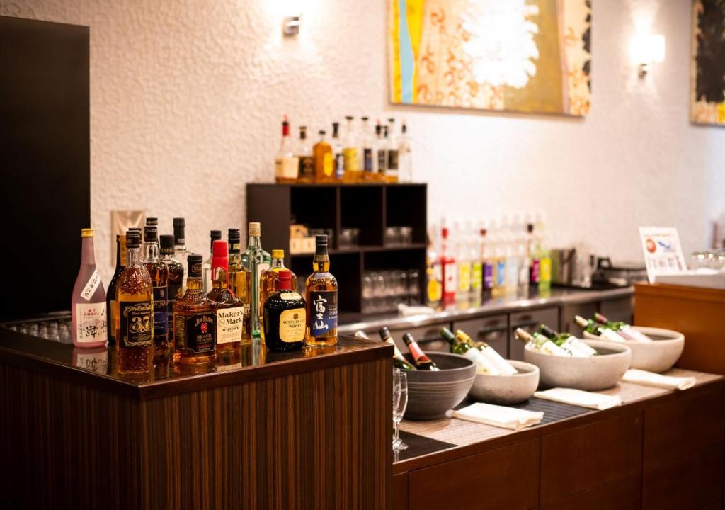 Nápoje v ubytování Yatsugatake Hotel Fuuka