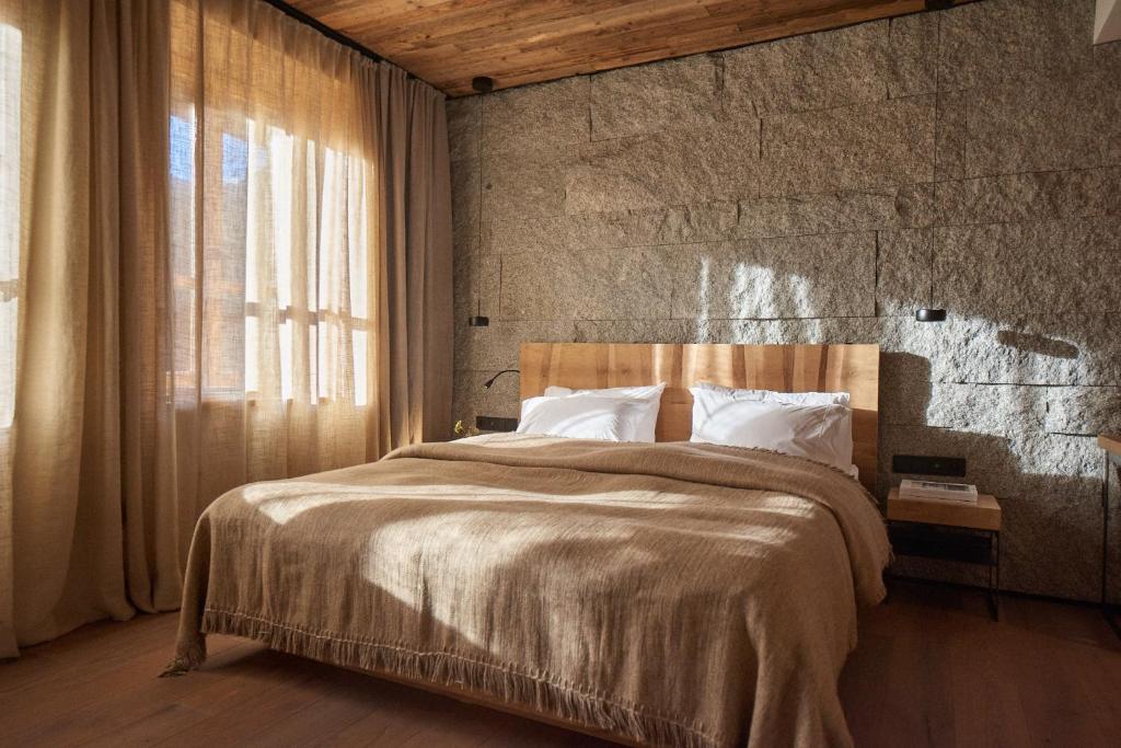 Postel nebo postele na pokoji v ubytování EnHotel