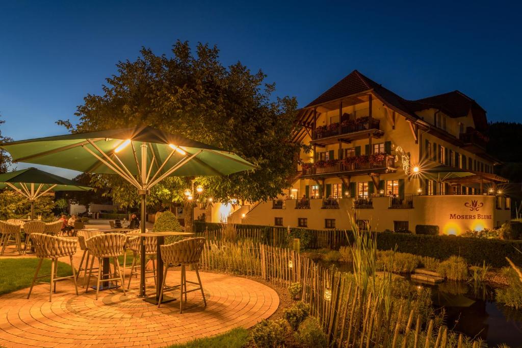 Zahrada ubytování Mosers Blume Relax & Genuss Hotel