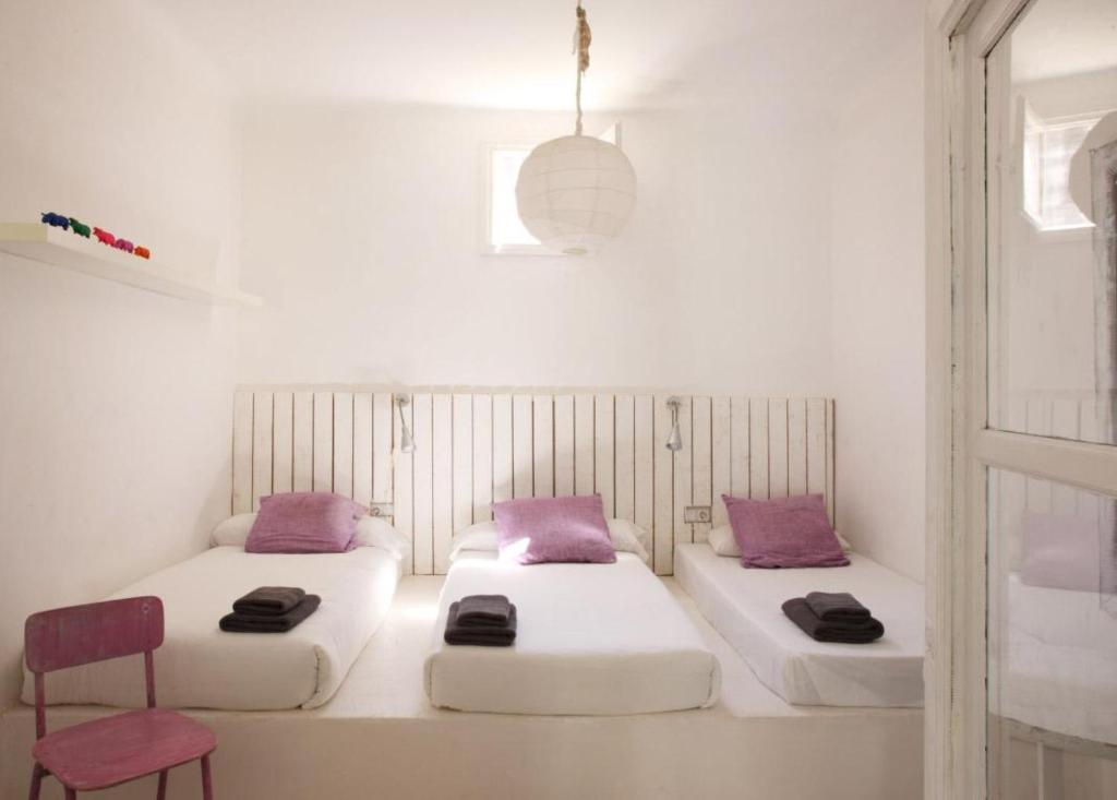 Postel nebo postele na pokoji v ubytování Fridays Flats Villa Alba