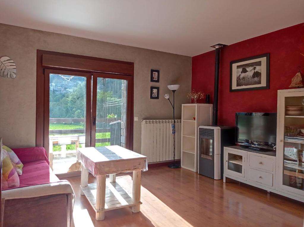 Kuchyň nebo kuchyňský kout v ubytování vivienda isabel