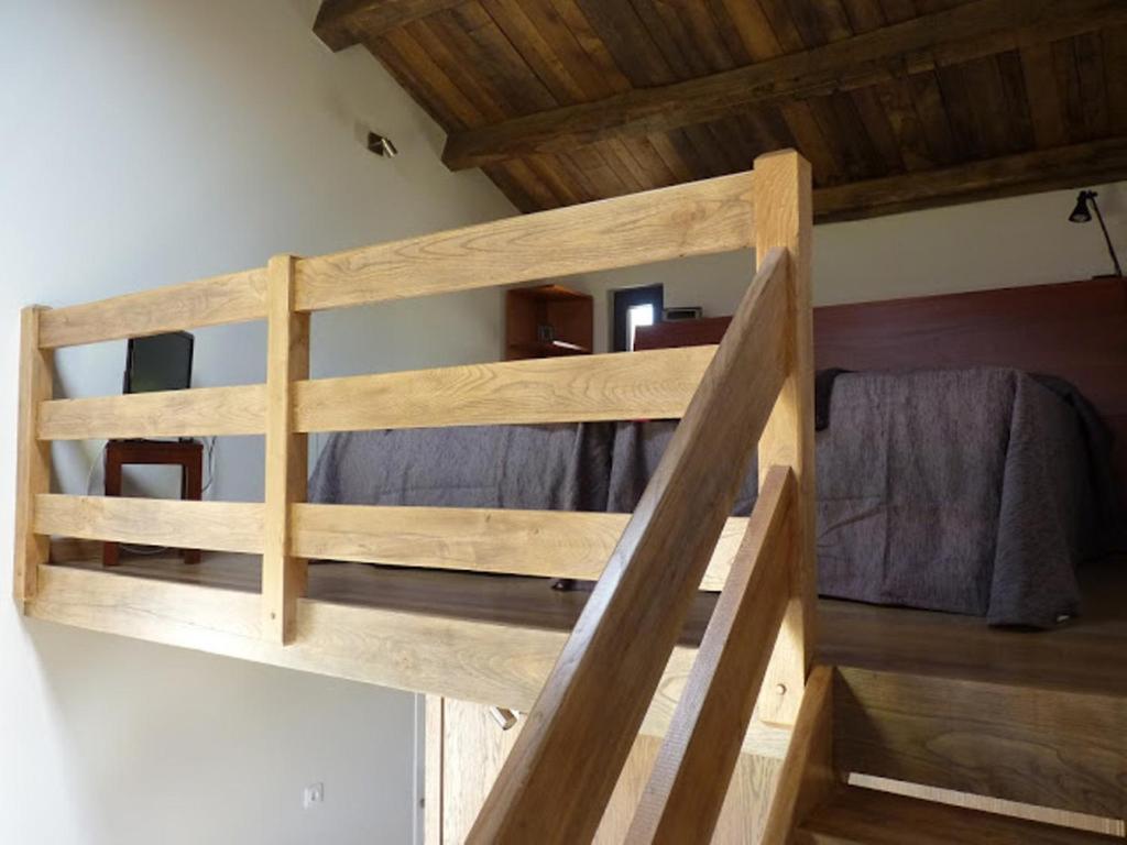 Palanda nebo palandy na pokoji v ubytování A casa do viveiro