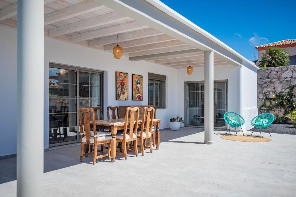 Patio nebo venkovní prostory v ubytování Villa Pikoro