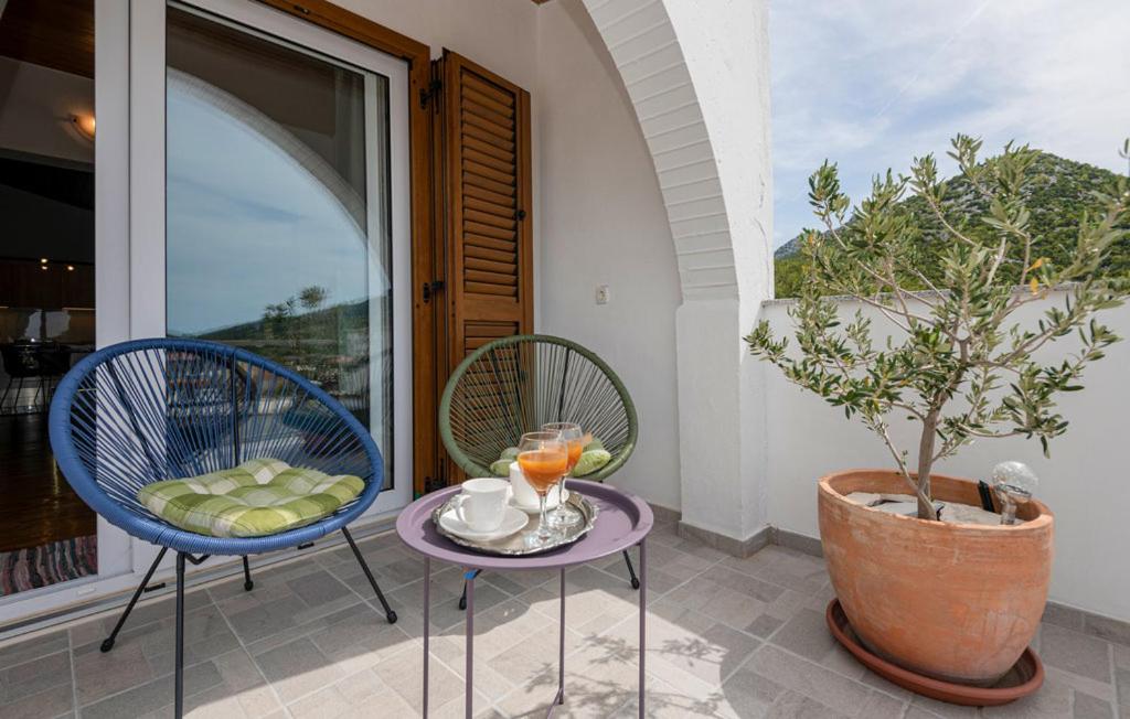 Balkón alebo terasa v ubytovaní Panoramico apartment, private jacuzzi