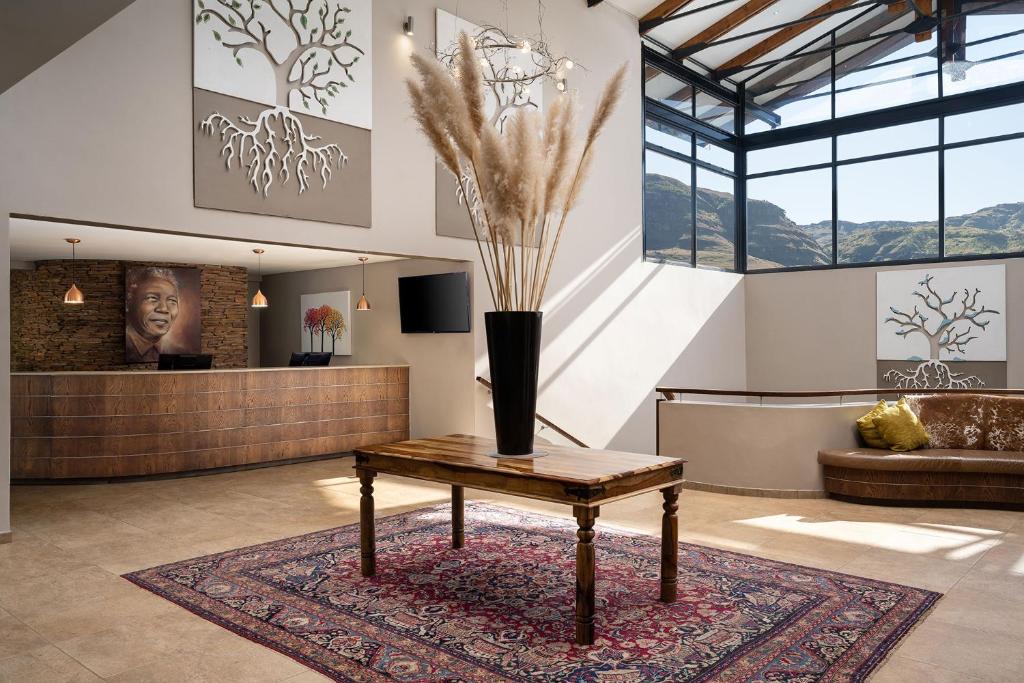 Posezení v ubytování Premier Resort Sani Pass