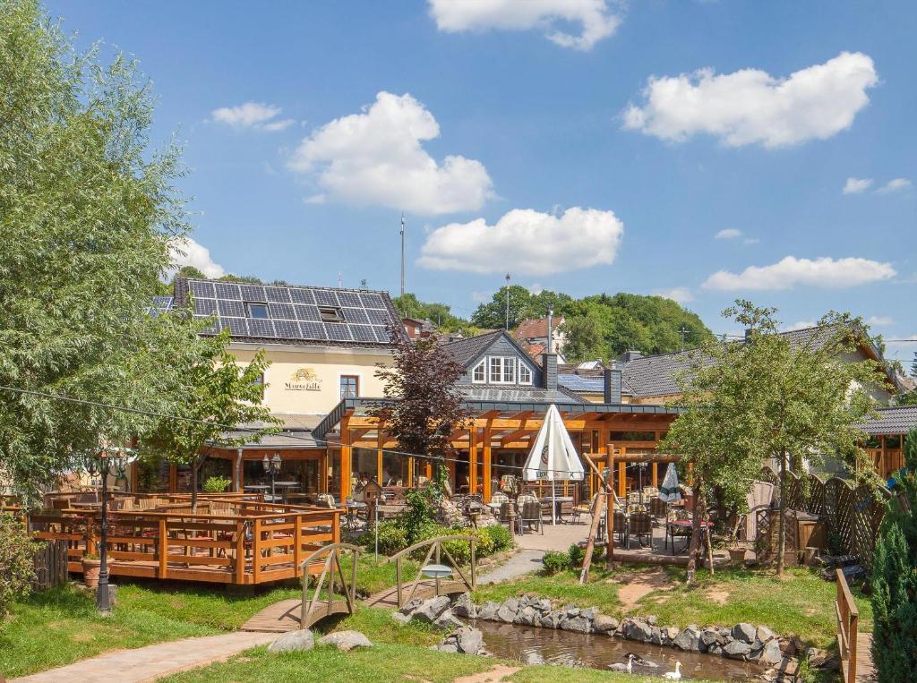 Zahrada ubytování Hotel Am Eifelsteig