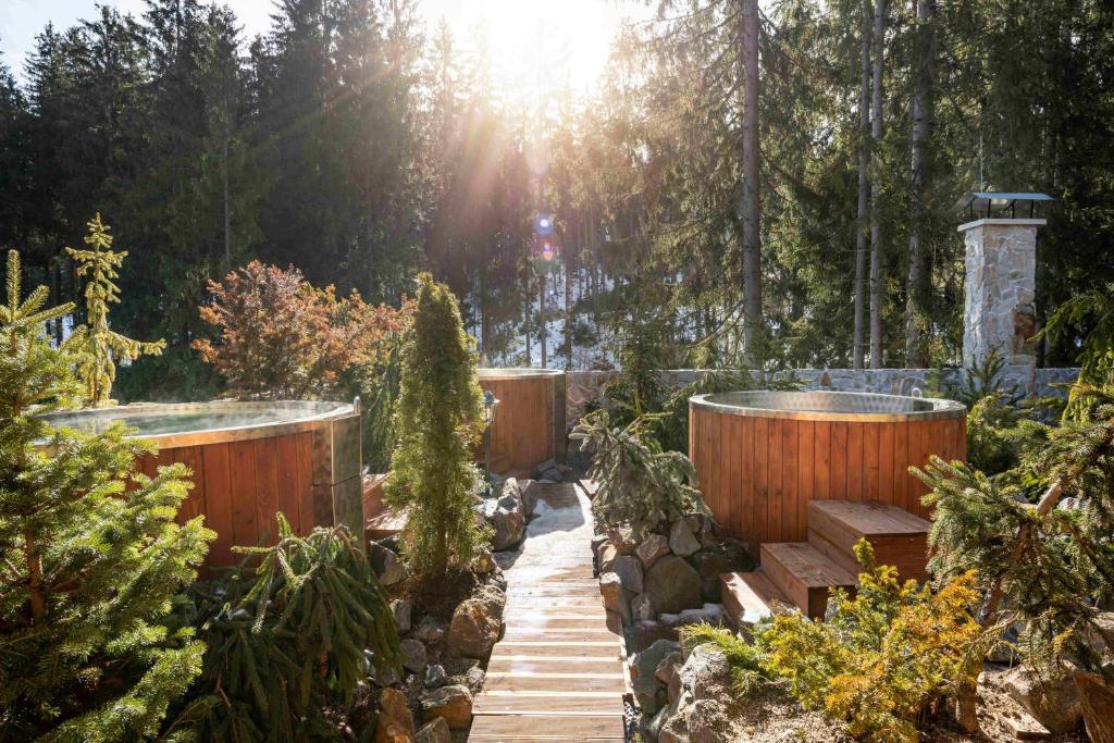 Zahrada ubytování Wellness Hotel Ondrášův dvůr