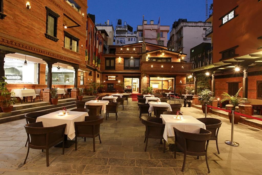 Restaurace v ubytování Dalai-La Boutique Hotel