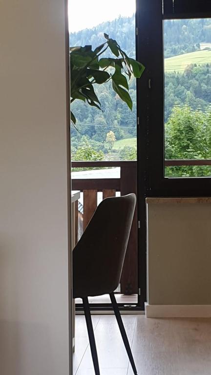 Nespecifikovaný výhled na hory nebo výhled na hory při pohledu z apartmánu