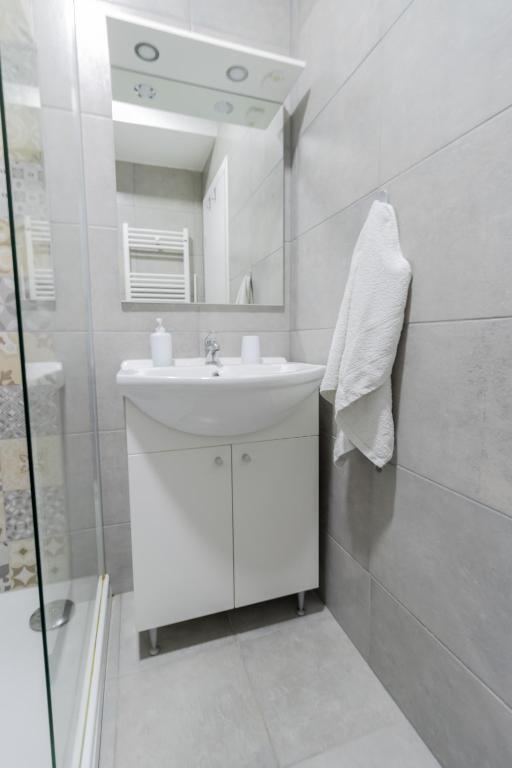 Kúpeľňa v ubytovaní Hill apartman - MAKSIMIR Rebro