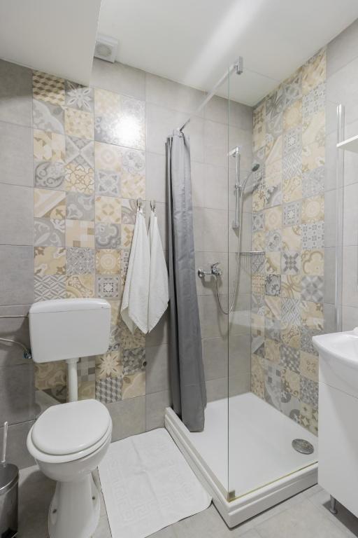 Kúpeľňa v ubytovaní Hill apartman - MAKSIMIR Rebro