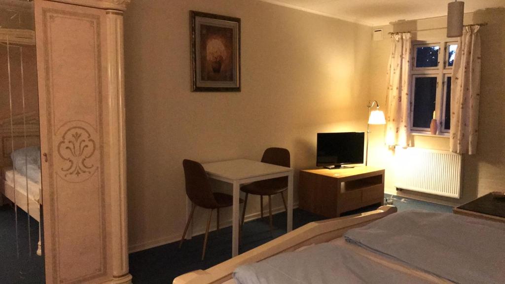 TV a/nebo společenská místnost v ubytování Motel Lido