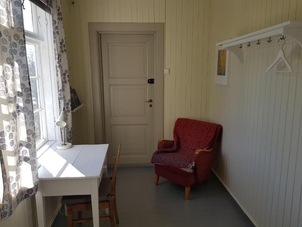 Posezení v ubytování Granum Gård