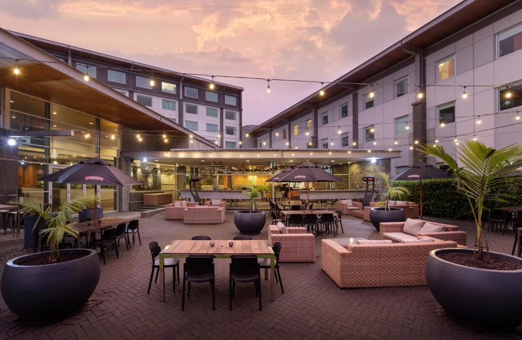 Restaurace v ubytování Novotel Auckland Ellerslie