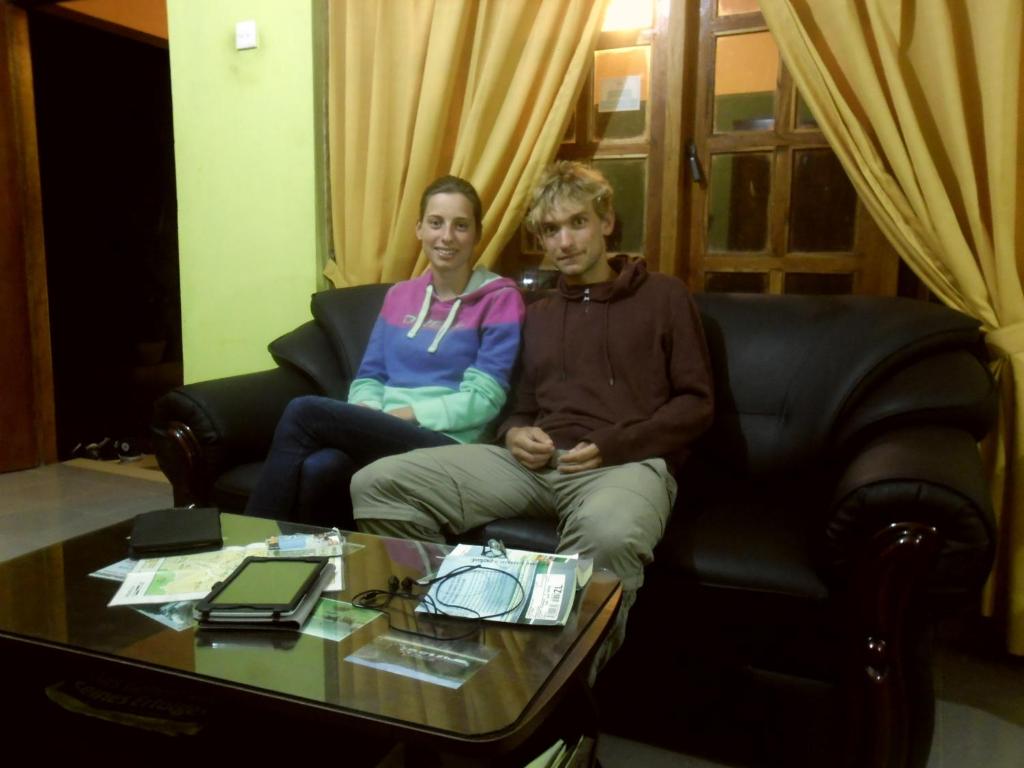 Posezení v ubytování Freedom Guest Inn Ella