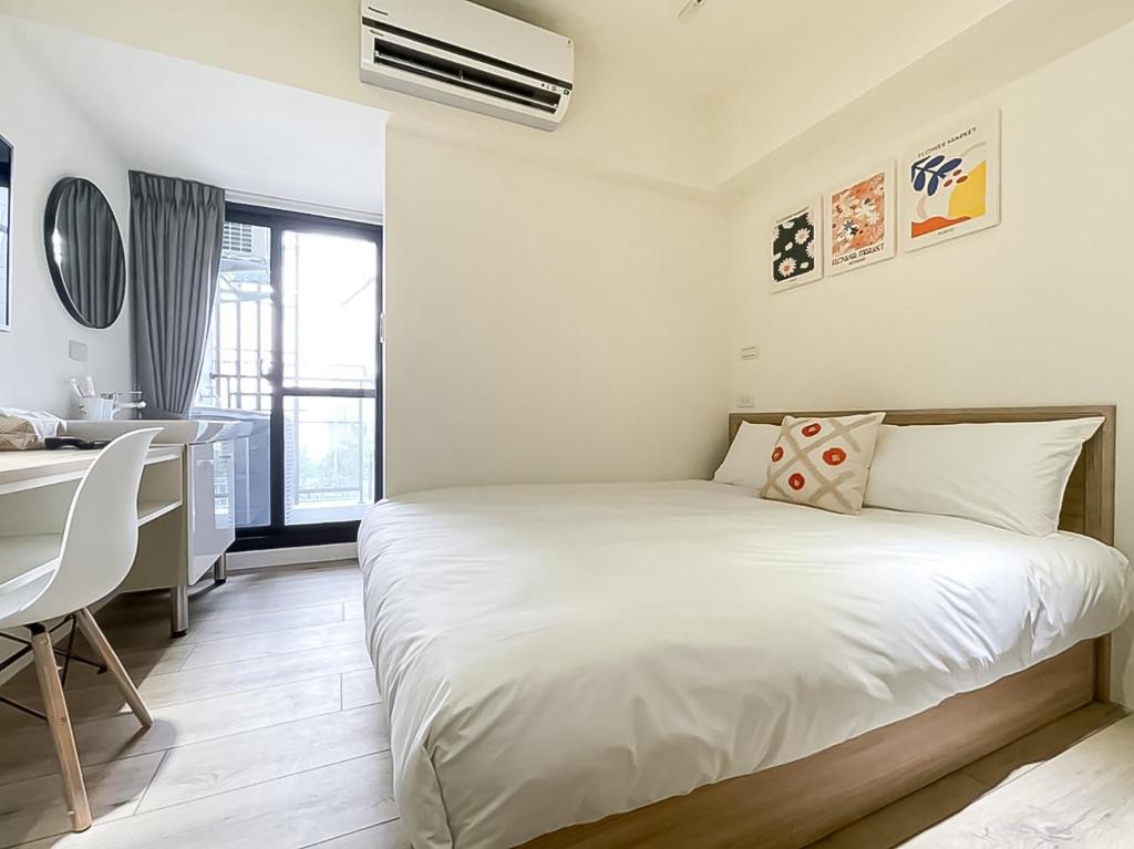 旅行家 Affetto Hostel房間的床
