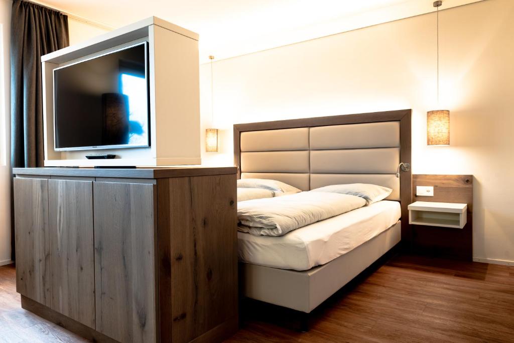 Postel nebo postele na pokoji v ubytování Hotel Rubus