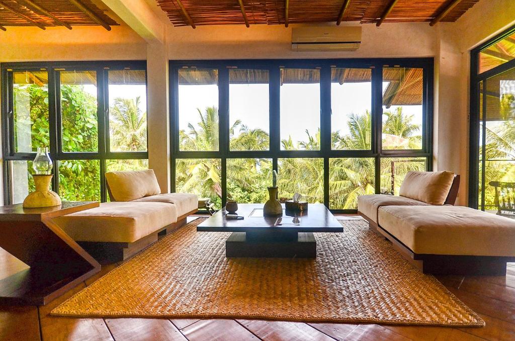 Posezení v ubytování Signature Boracay Punta Rosa