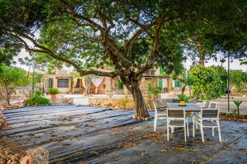 A garden outside Sa Caseta de Santa Maria