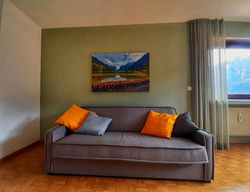 Posezení v ubytování Apartment Lazzeri