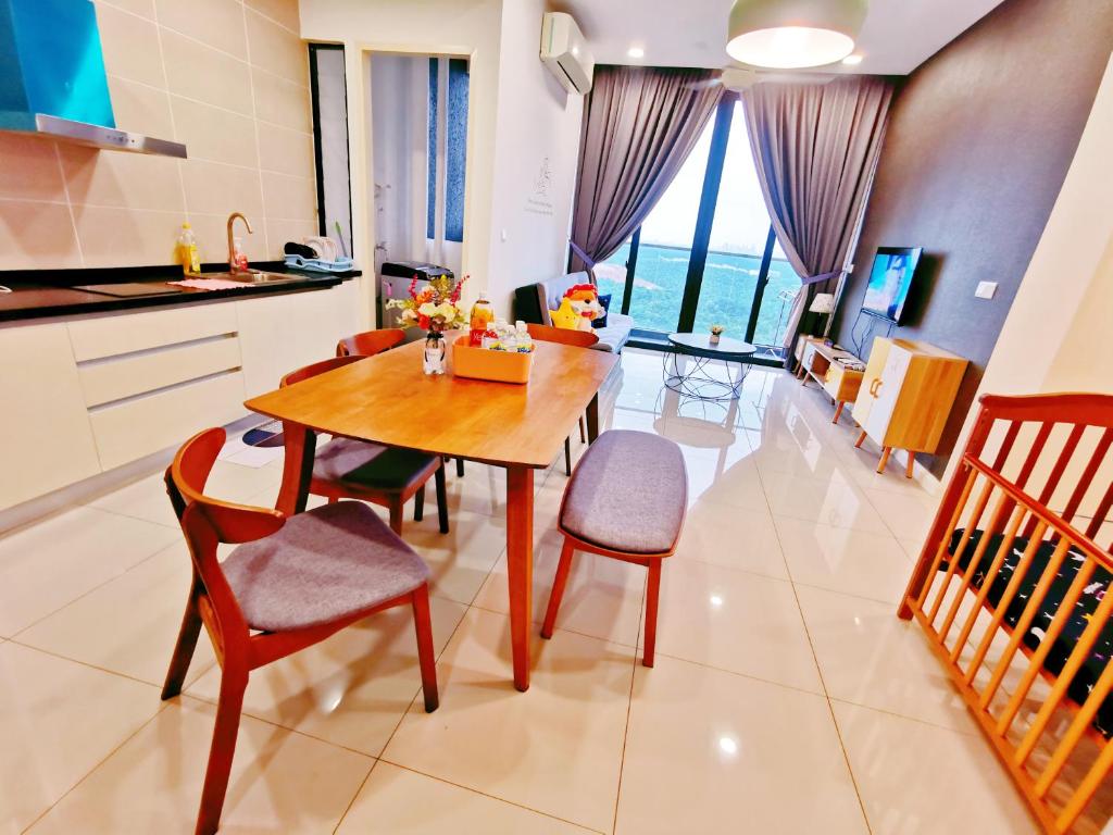 Posezení v ubytování Legoland -Happy Starlight Suite-2B2R, 8pax -lakeview