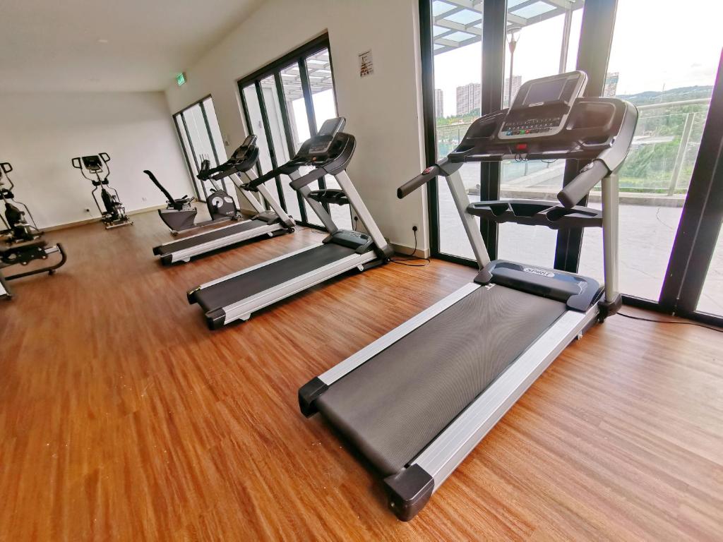 Fitness centrum a/nebo fitness zařízení v ubytování Legoland -Happy Starlight Suite-2B2R, 8pax -lakeview
