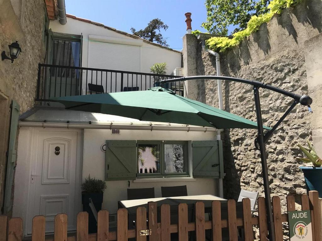 Balkón nebo terasa v ubytování Le Gîte du Canal, à Homps.