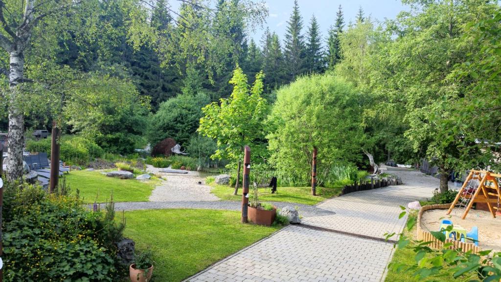 Zahrada ubytování Pension Kricklsäge
