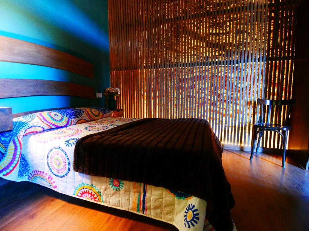 Postel nebo postele na pokoji v ubytování ACASADOCRUCEIRO