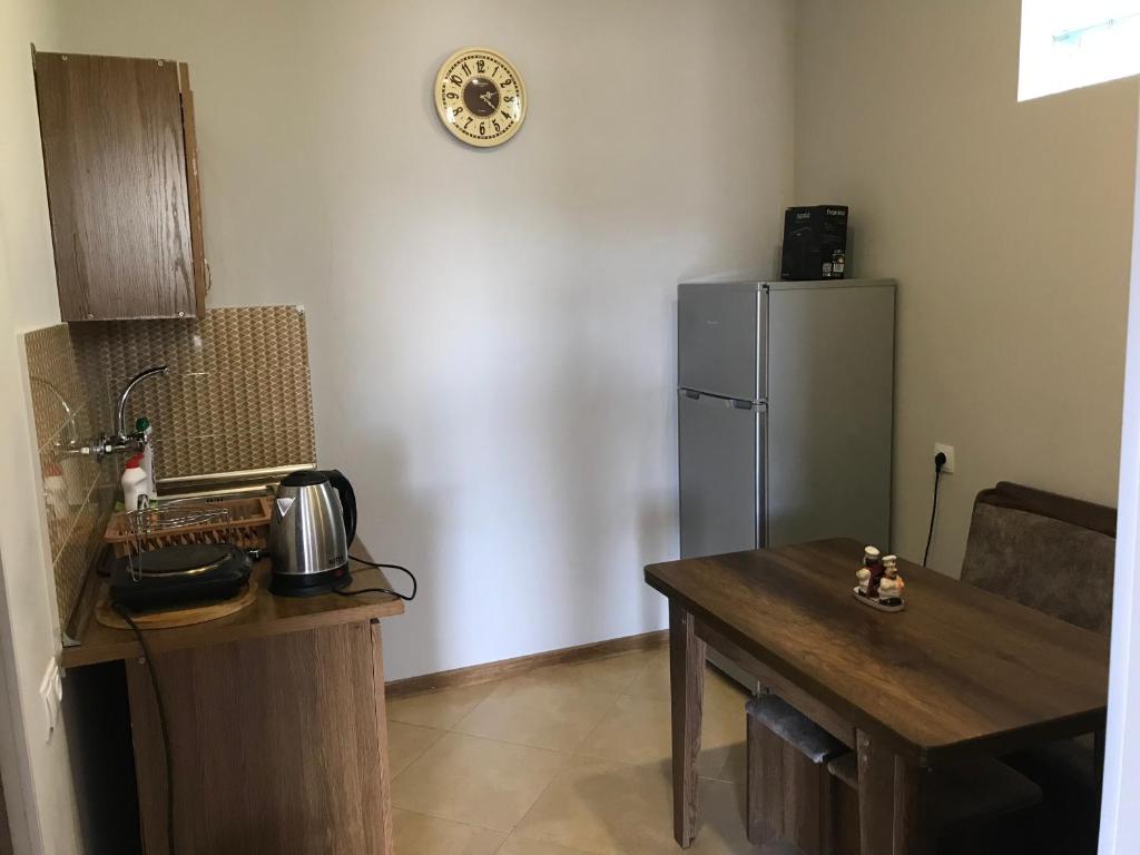 Kuchyň nebo kuchyňský kout v ubytování Guest House Eden