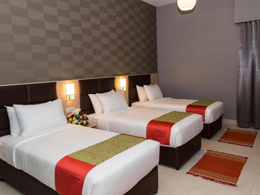 Postel nebo postele na pokoji v ubytování Florida Square Hotel (Previously known Flora Square Hotel)