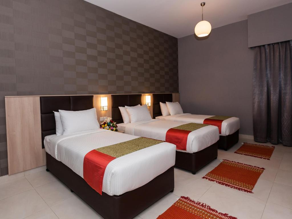 Postel nebo postele na pokoji v ubytování Florida Square Hotel (Previously known Flora Square Hotel)