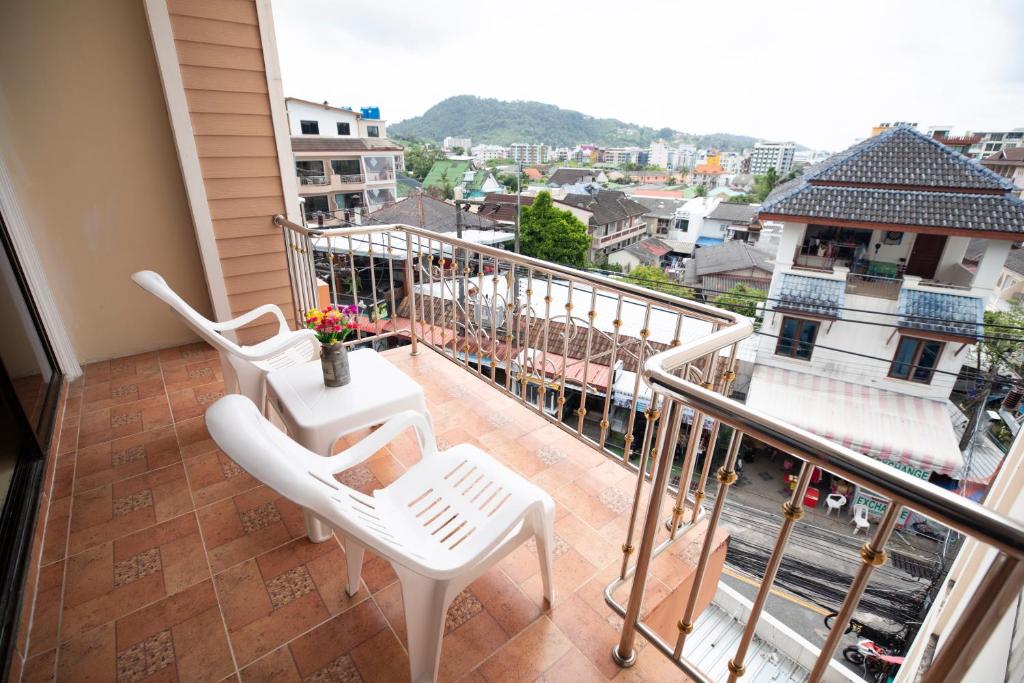 Balkón nebo terasa v ubytování Lily Holiday hotel 百合假日酒店