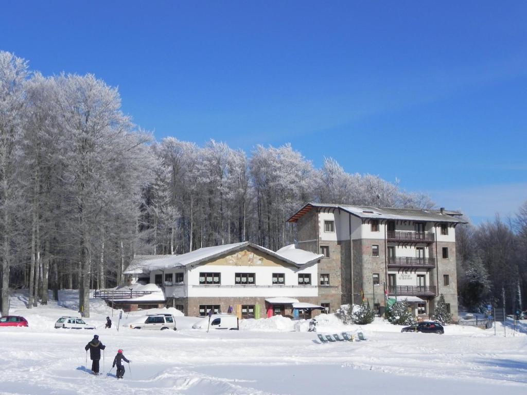Albergo Le Macinaie - Monte Amiata v zimě