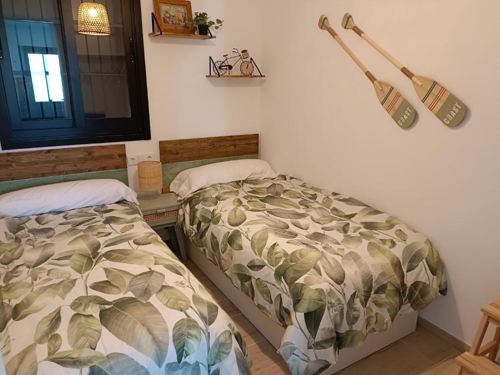 Posteľ alebo postele v izbe v ubytovaní Espasante Beach Resort