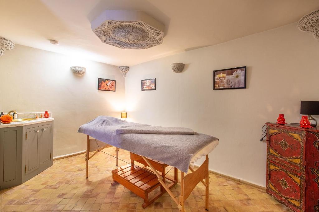 Lázně a/nebo wellness v ubytování Riad Princesse Des Sables- Jaccuzzi& SPA-Breakfast