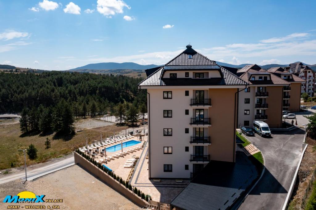 Nespecifikovaný výhled na hory nebo výhled na hory při pohledu z apartmánu