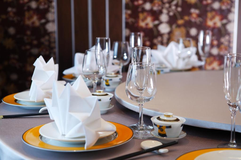 Nápoje v ubytování Grand Victoria Hotel