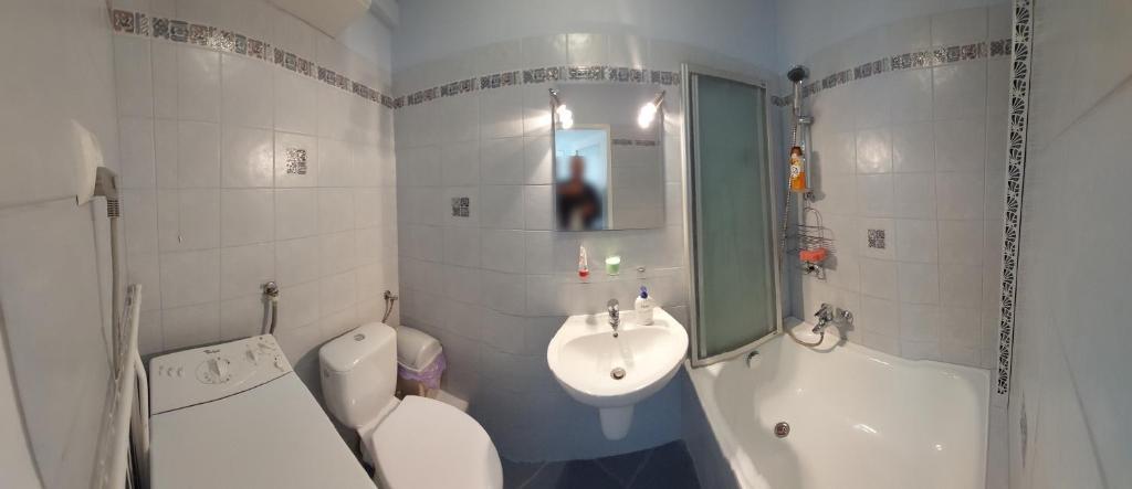Kúpeľňa v ubytovaní Przytulny, spokojny, wyposażony apartament