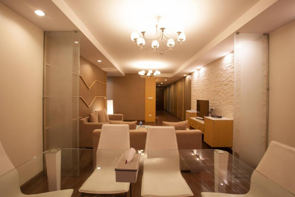 Posezení v ubytování 4D-Lovely 25 Bedrooms Bkk Downtownbtsmrtboat