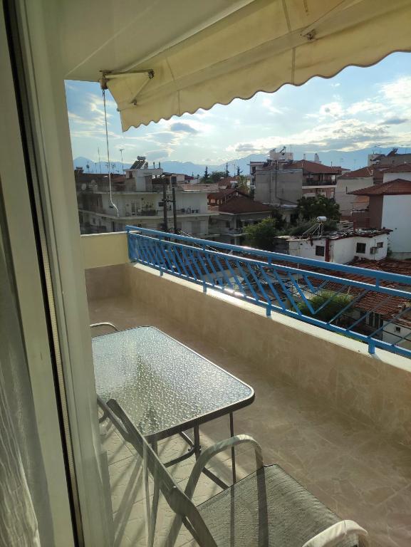 Balkón nebo terasa v ubytování GCM 1 ROOMS kentro k parking