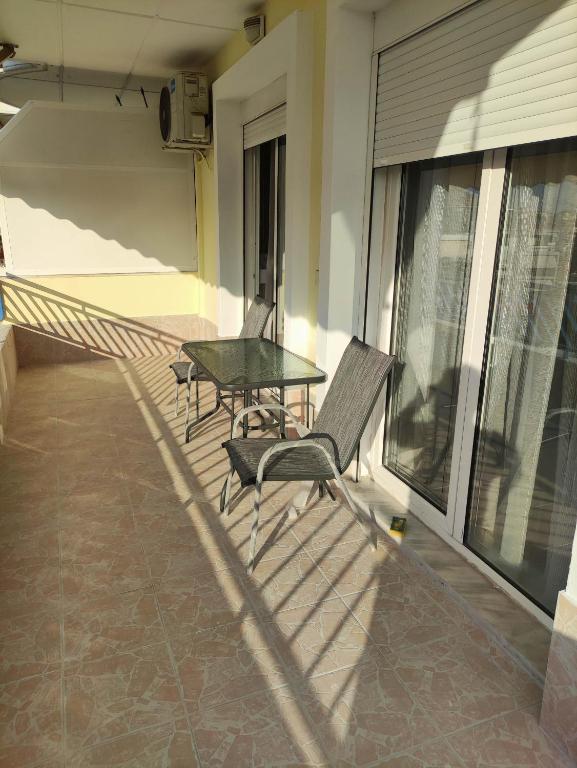 Balkón nebo terasa v ubytování GCM 1 ROOMS kentro k parking