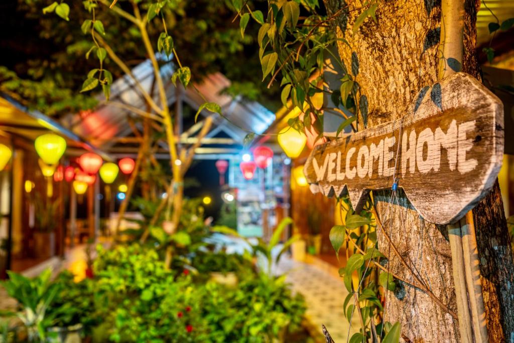 Zahrada ubytování Phong Nha Coco House