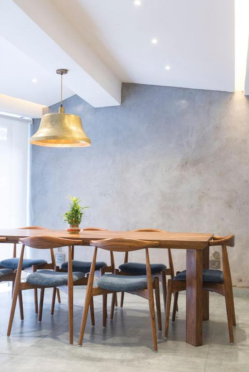 Posezení v ubytování 9ine Thamel Hotel