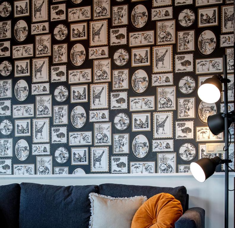Posezení v ubytování Luxury Singular Villa Carolina