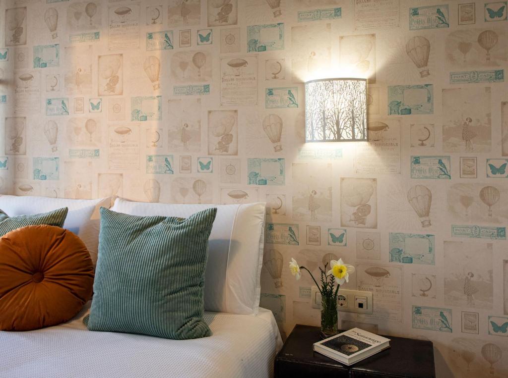 Postel nebo postele na pokoji v ubytování Luxury Singular Villa Carolina
